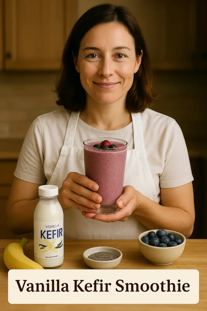 Kefir Vanilla Smoothie By Natalia Smith