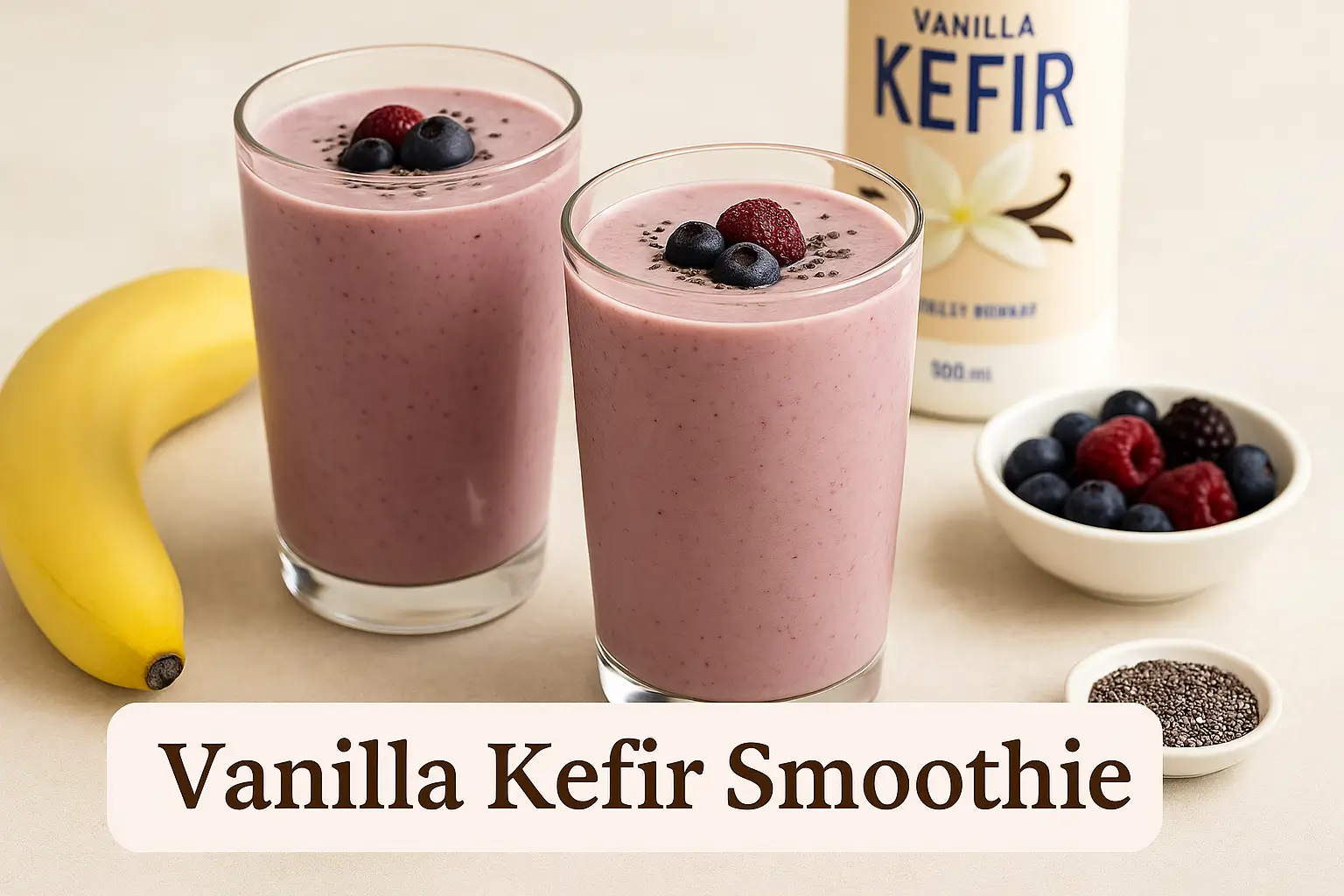 Kefir Vanilla Smoothie