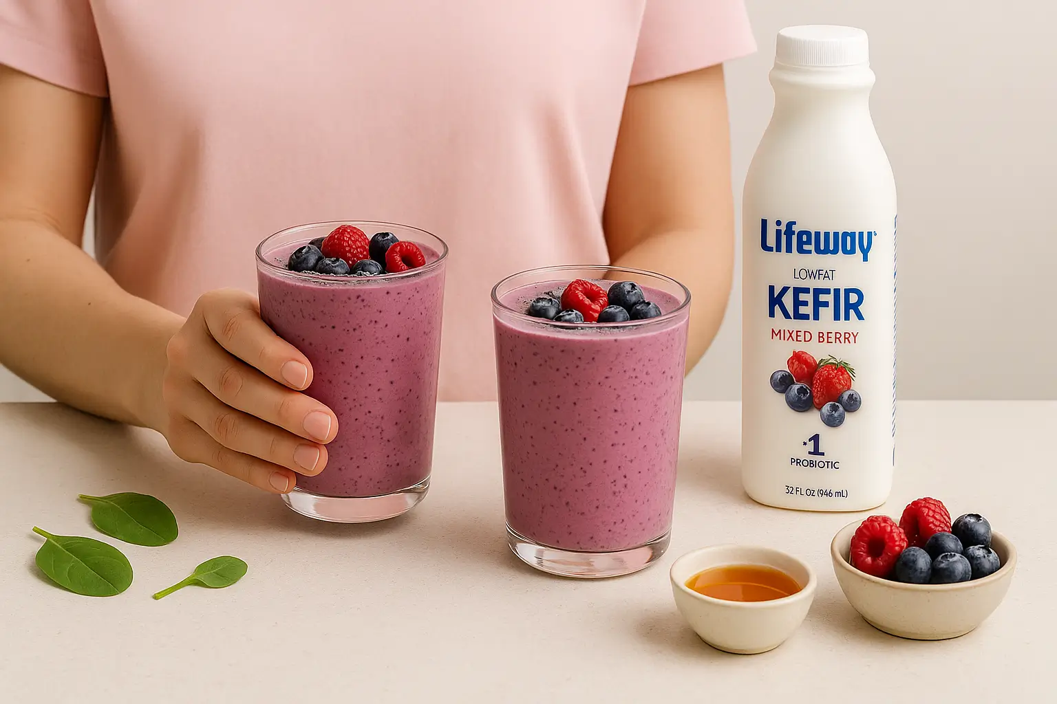 Kefir Mixed Berry Smoothie