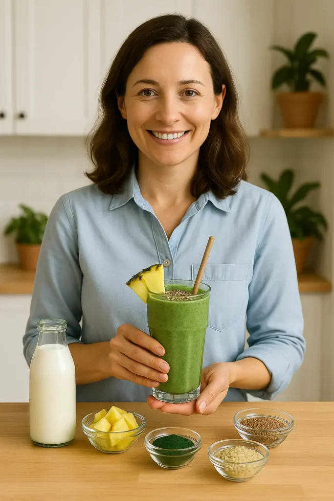 Kefir Pineapple Smoothie