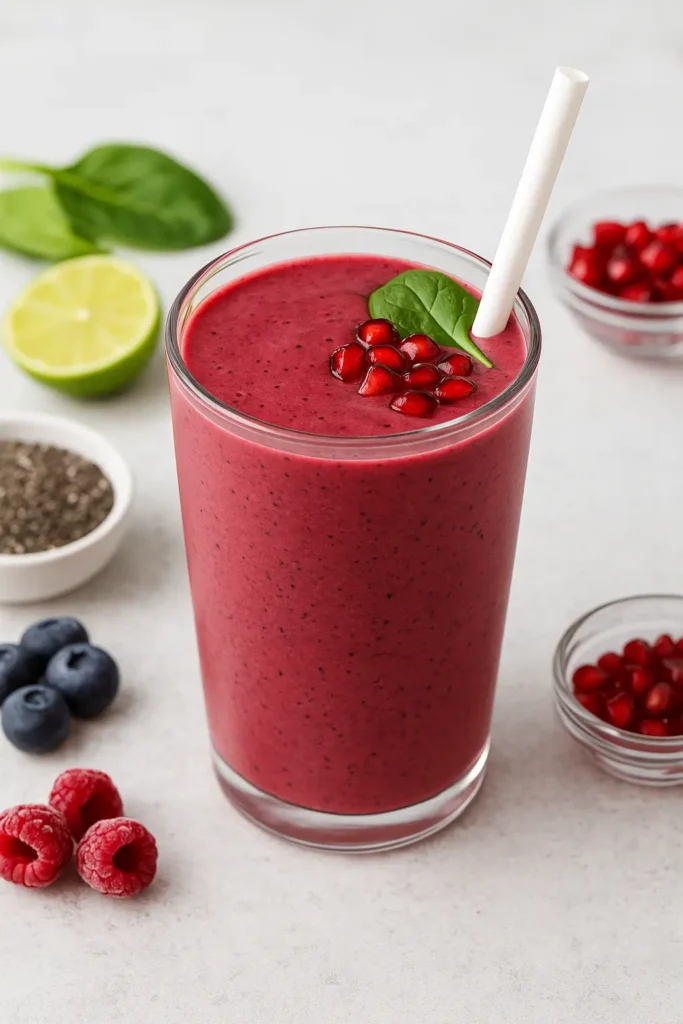 Kefir Pomegranate Smoothie
