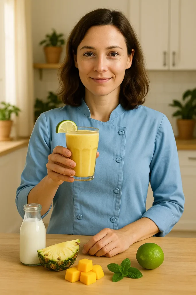Kefir Tropical Smoothie By Natalia Smith