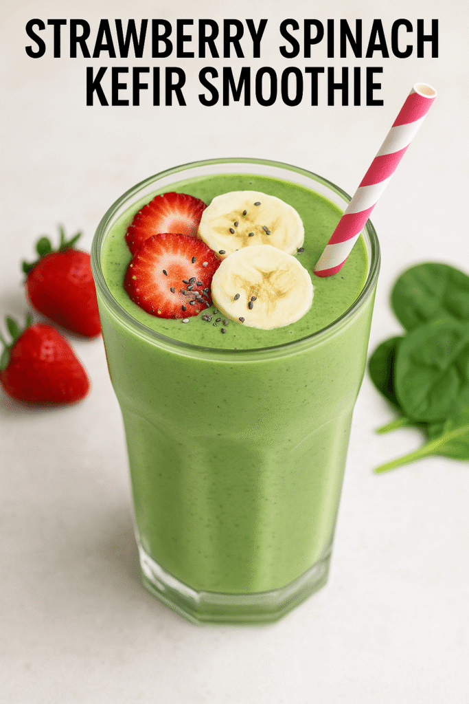 Strawberry Spinach Smoothie