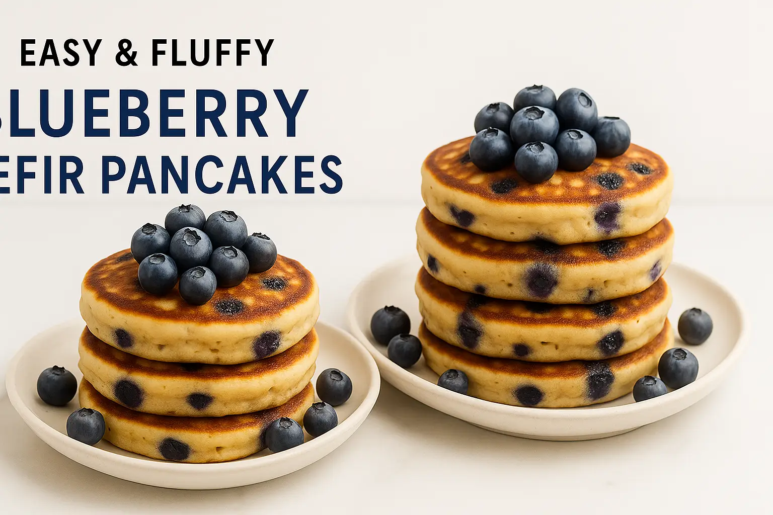 Kefir Pancakes Blueberry Recipe