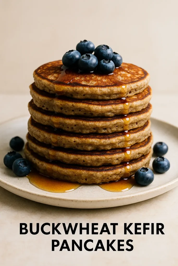 Buckwheat Kefir Pancakes​