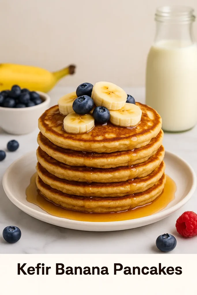 Kefir Banana Pancakes