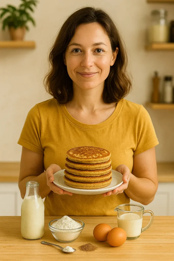 Kefir Banana Pancakes by Natalia Smith