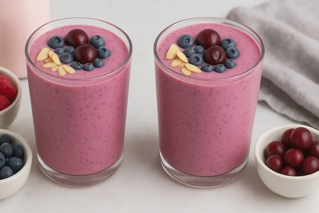 Cherry Berry Kefir Smoothie