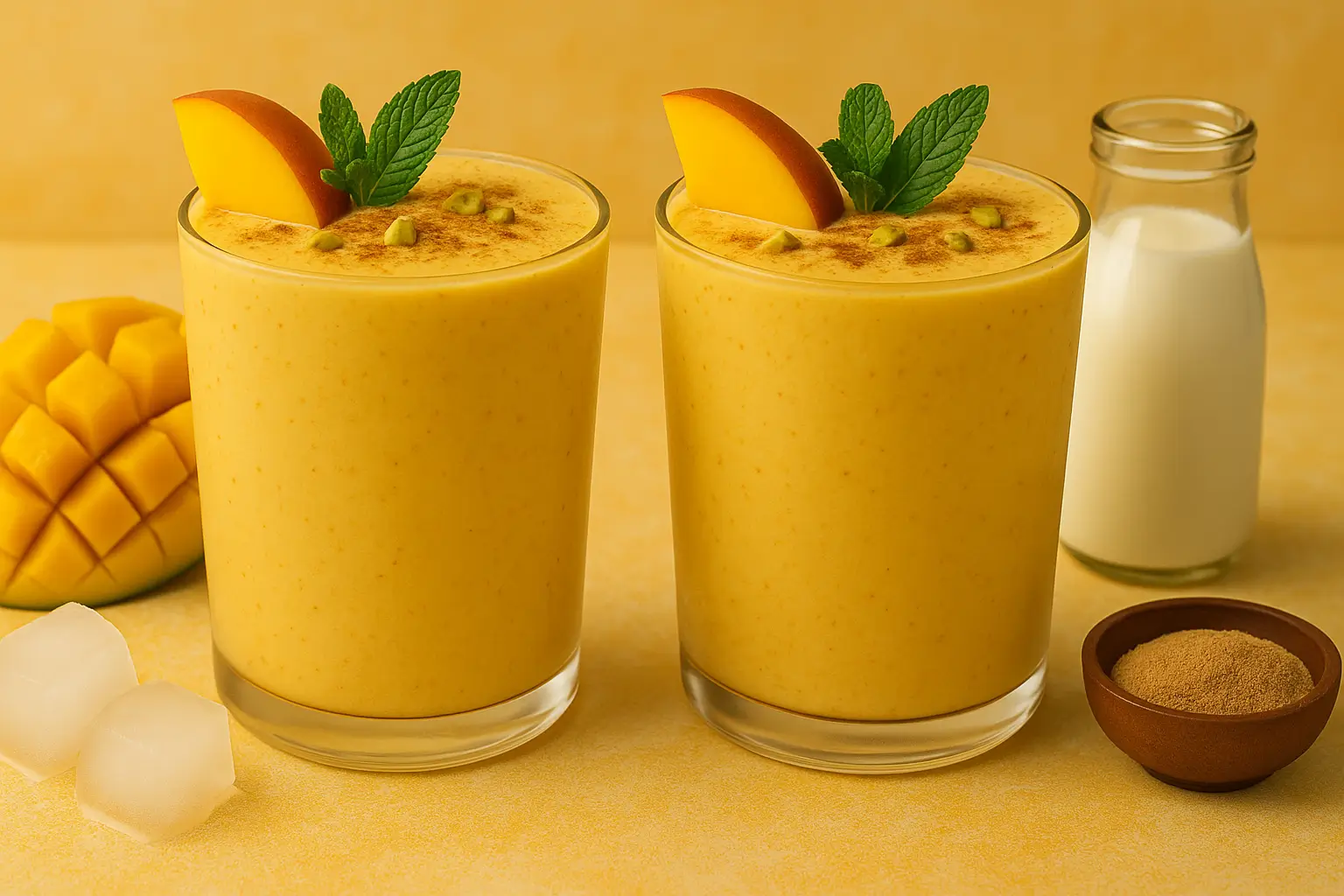 Mango Lassi Smoothie With Kefir​