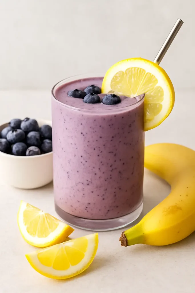Blueberry Lemon Smoothie