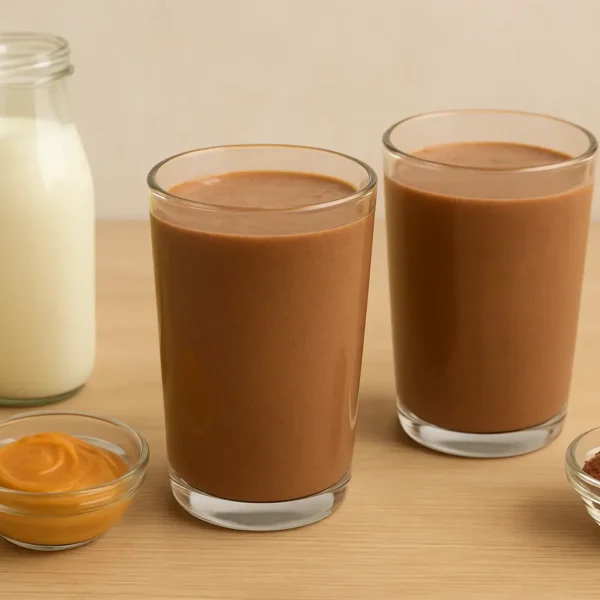 Peanut Butter Chocolate Kefir Smoothie