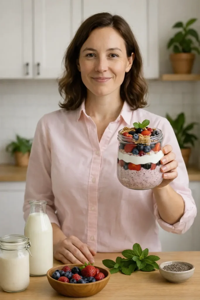 Kefir Yogurt Parfait By Natalia Smith