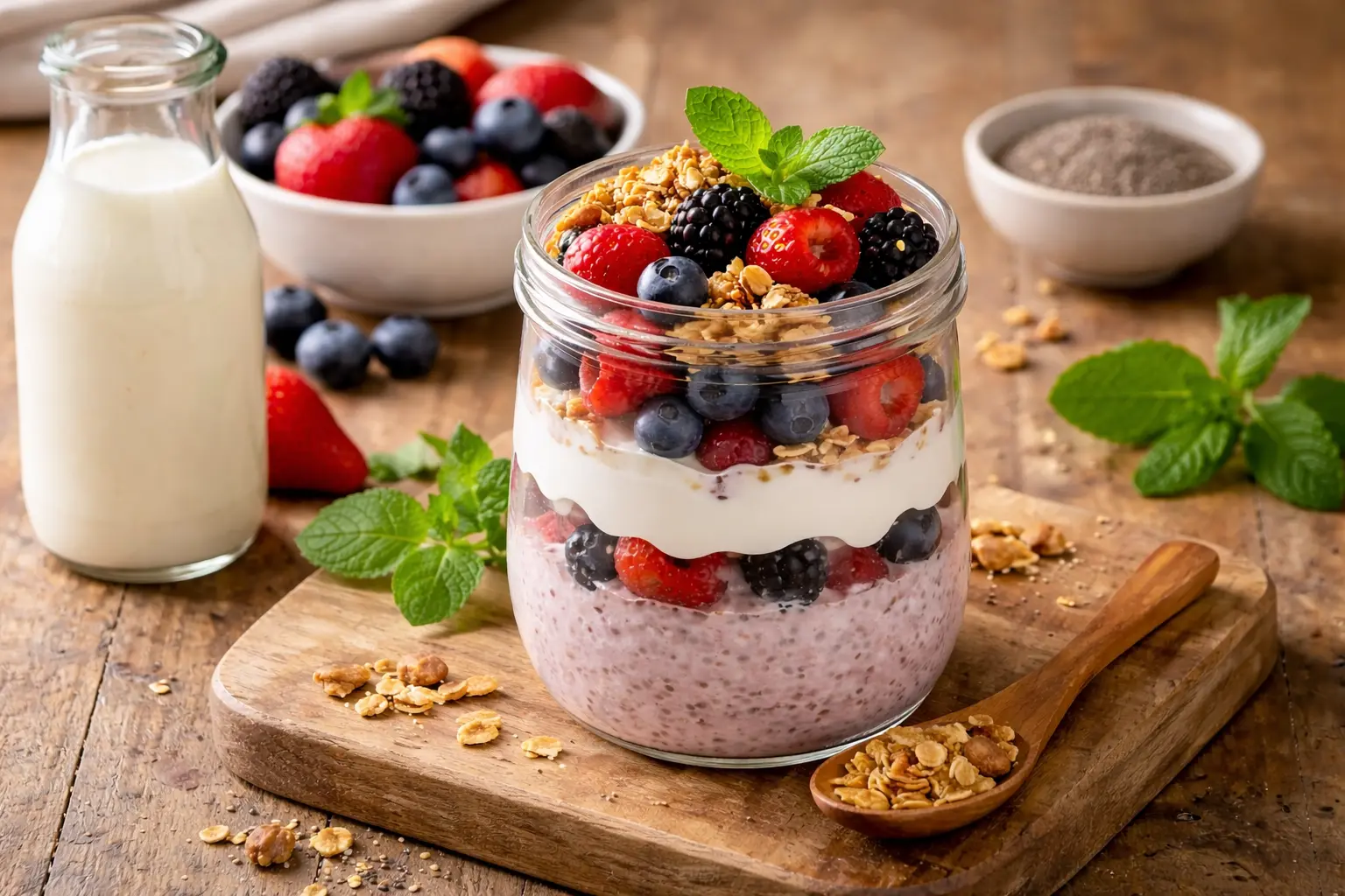 Kefir Yogurt Parfait