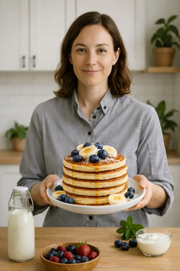 Kefir coconut flour pancakes By Natalia Smith