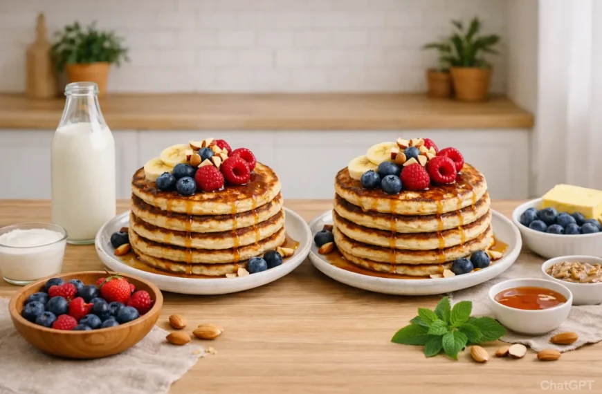 Almond Flour Pancakes With Kefir