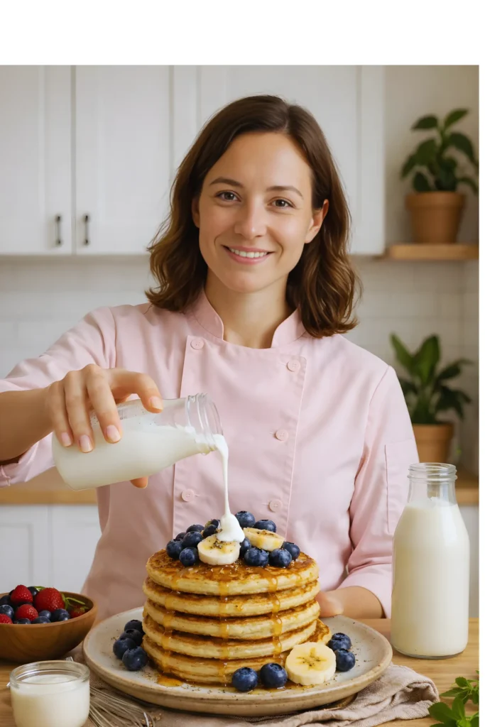 Oatmeal Kefir Pancake By Natalia Smith