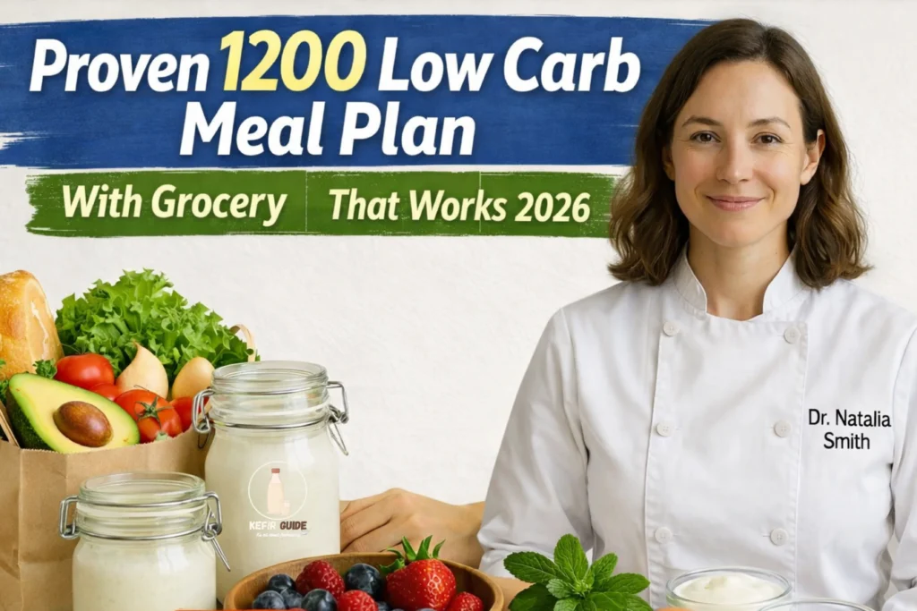 Proven 1200 Low Carb Meal Plan With Grocery List That Works 2026