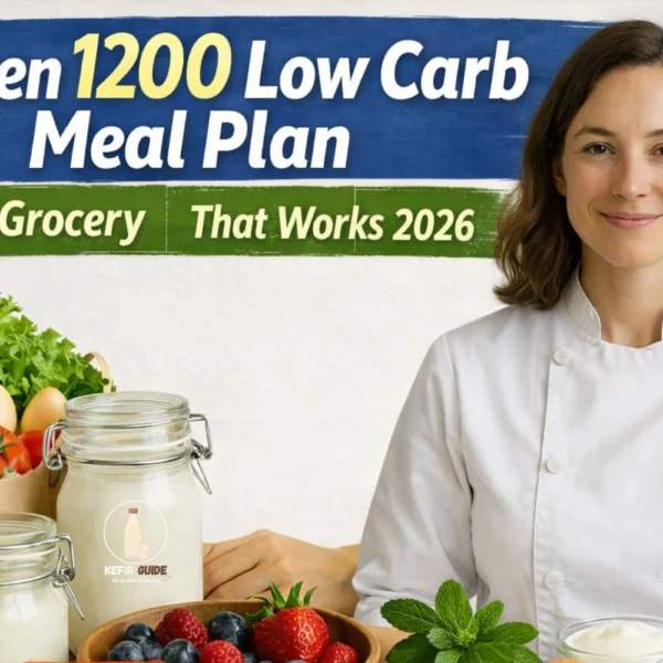 Proven 1200 Low Carb Meal Plan With Grocery List That Works 2026