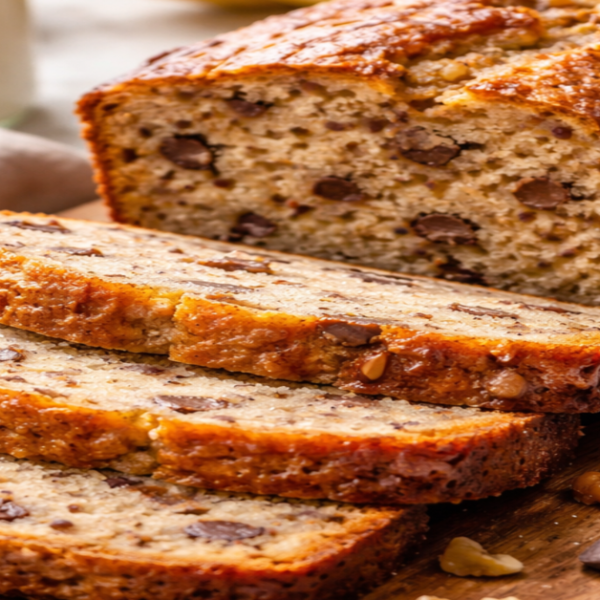 banana bread with kefir