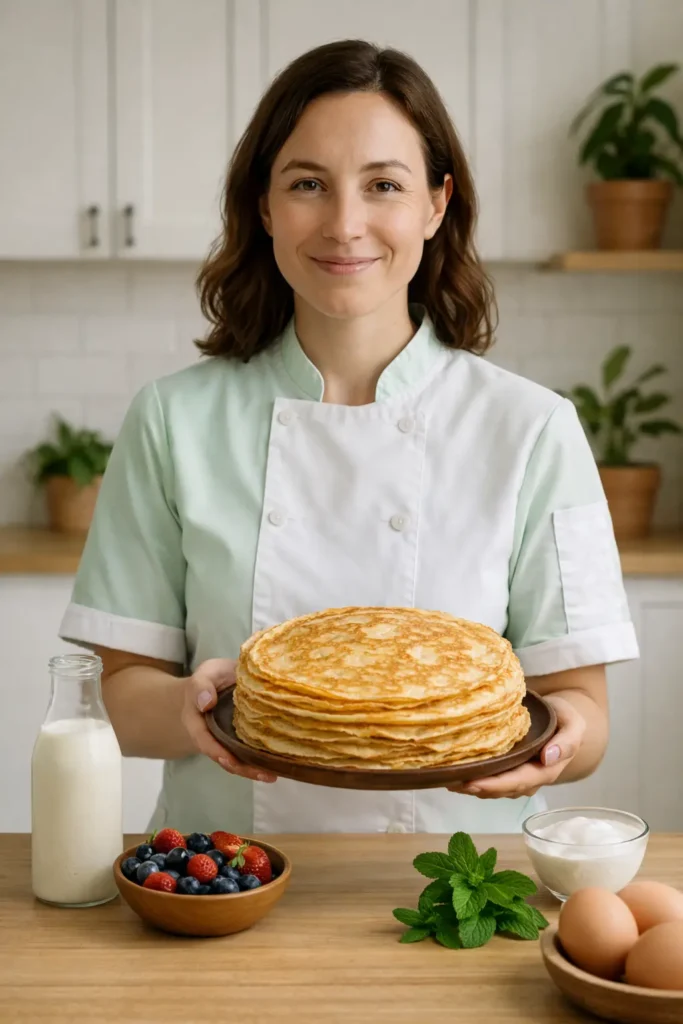 crepes with kefir by Natalia Smith
