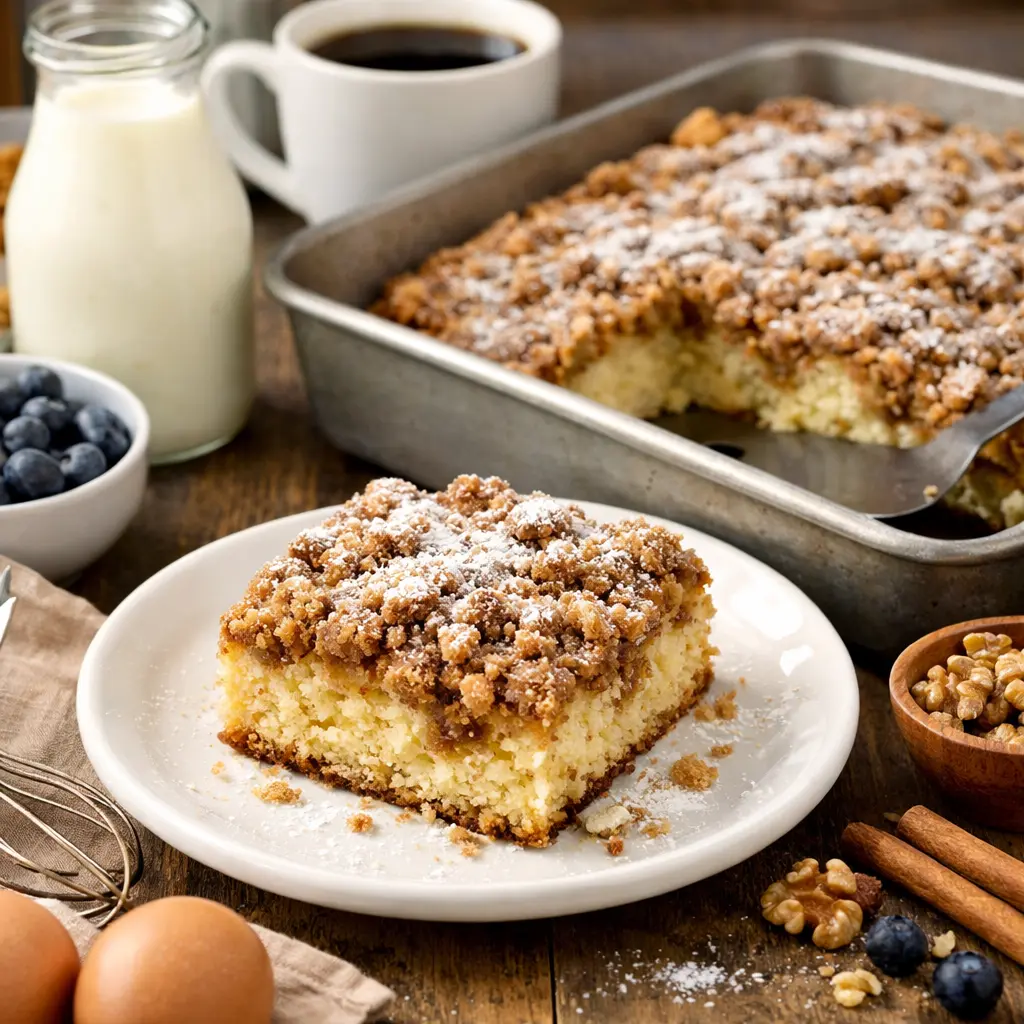 Kefir Coffee Cake