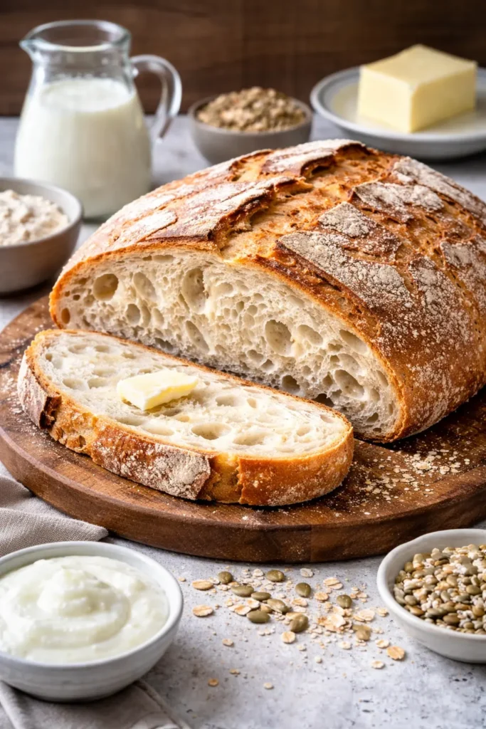 sourdough kefir bread