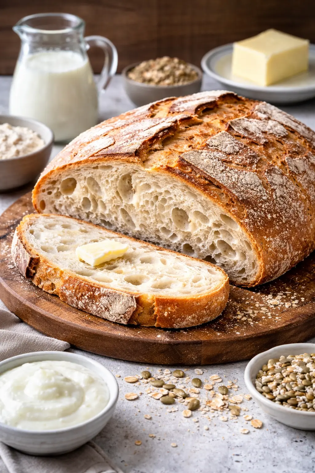 sourdough kefir bread