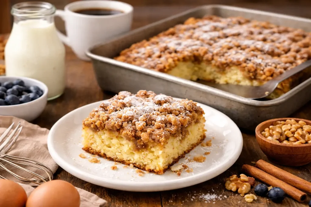 Kefir Coffee Cake