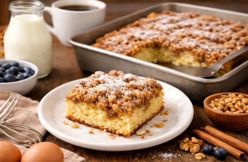 Kefir Coffee Cake