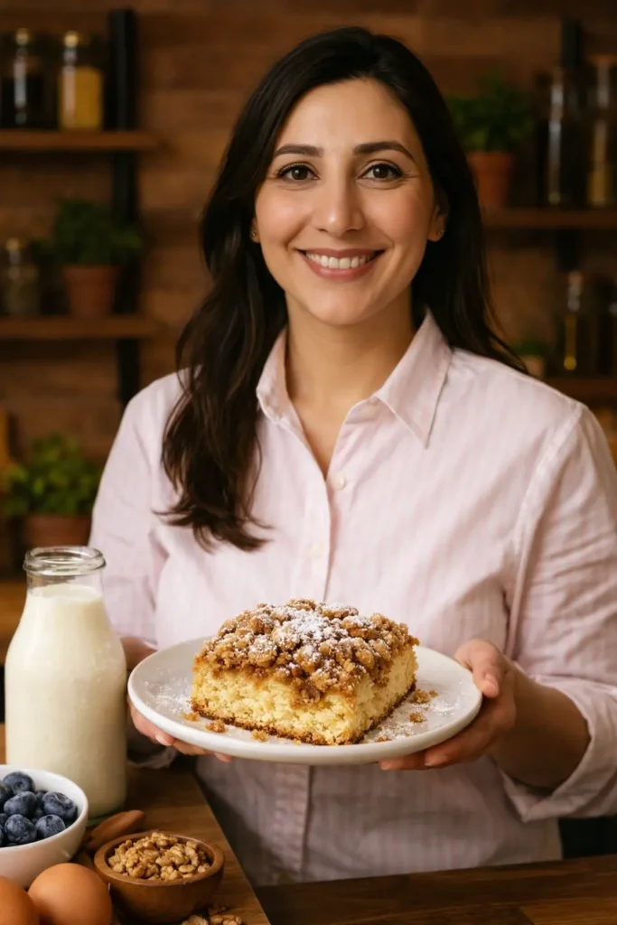 Kefir Coffee Cake by Lena Brooks