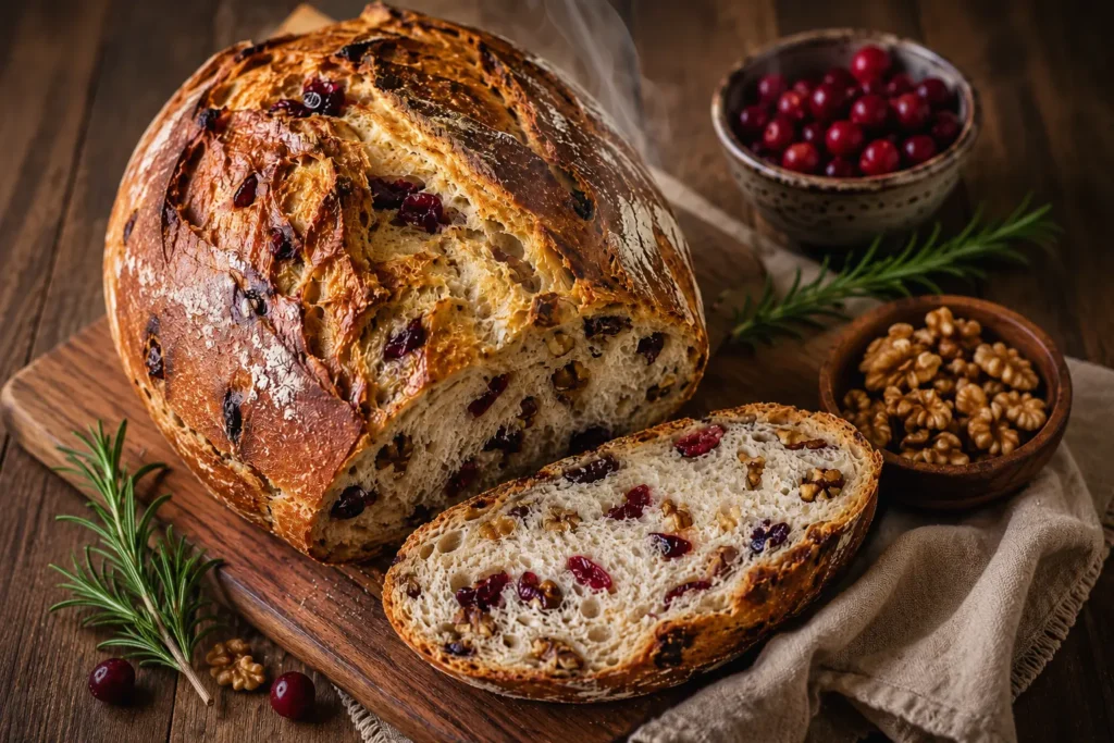 cranberry-walnut-kefir-sourdough-bread
