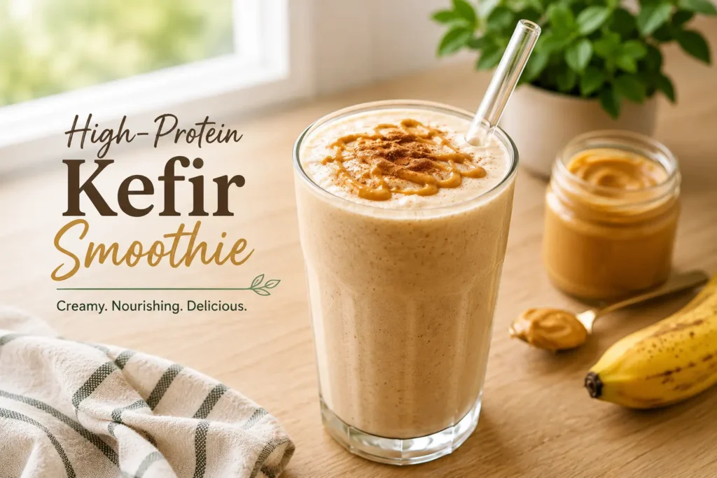 High-Protein Kefir Smoothie 3 high-protein-kefir-smoothie