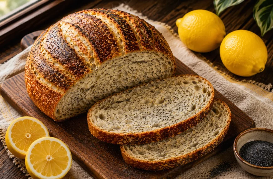 lemon-poppy-seed-kefir-sourdough-bread