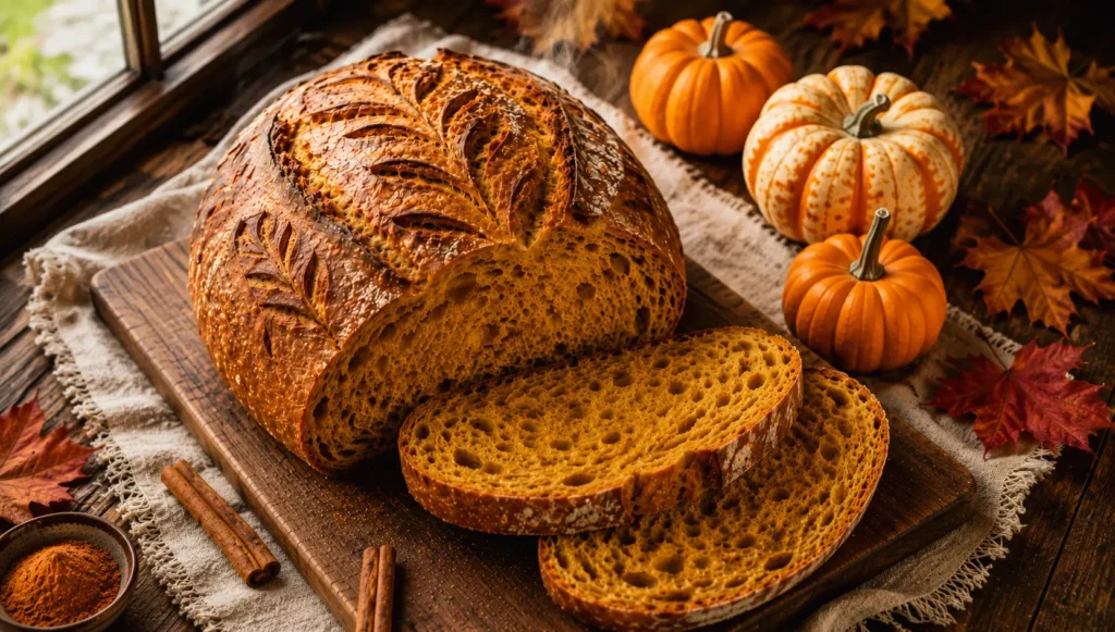 pumpkin-spice-kefir-sourdough-bread
