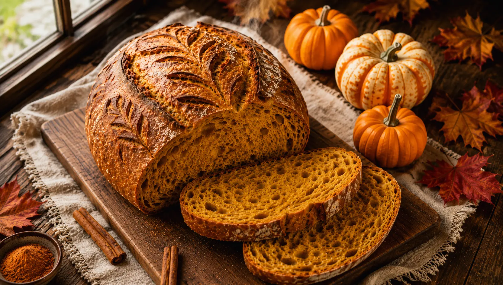 pumpkin-spice-kefir-sourdough-bread